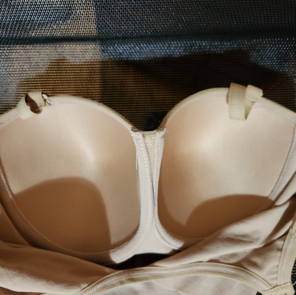 Body Wrap shapewear Medium Full Torso Nude NWOT Padded Removable Straps - Picture 3 of 6